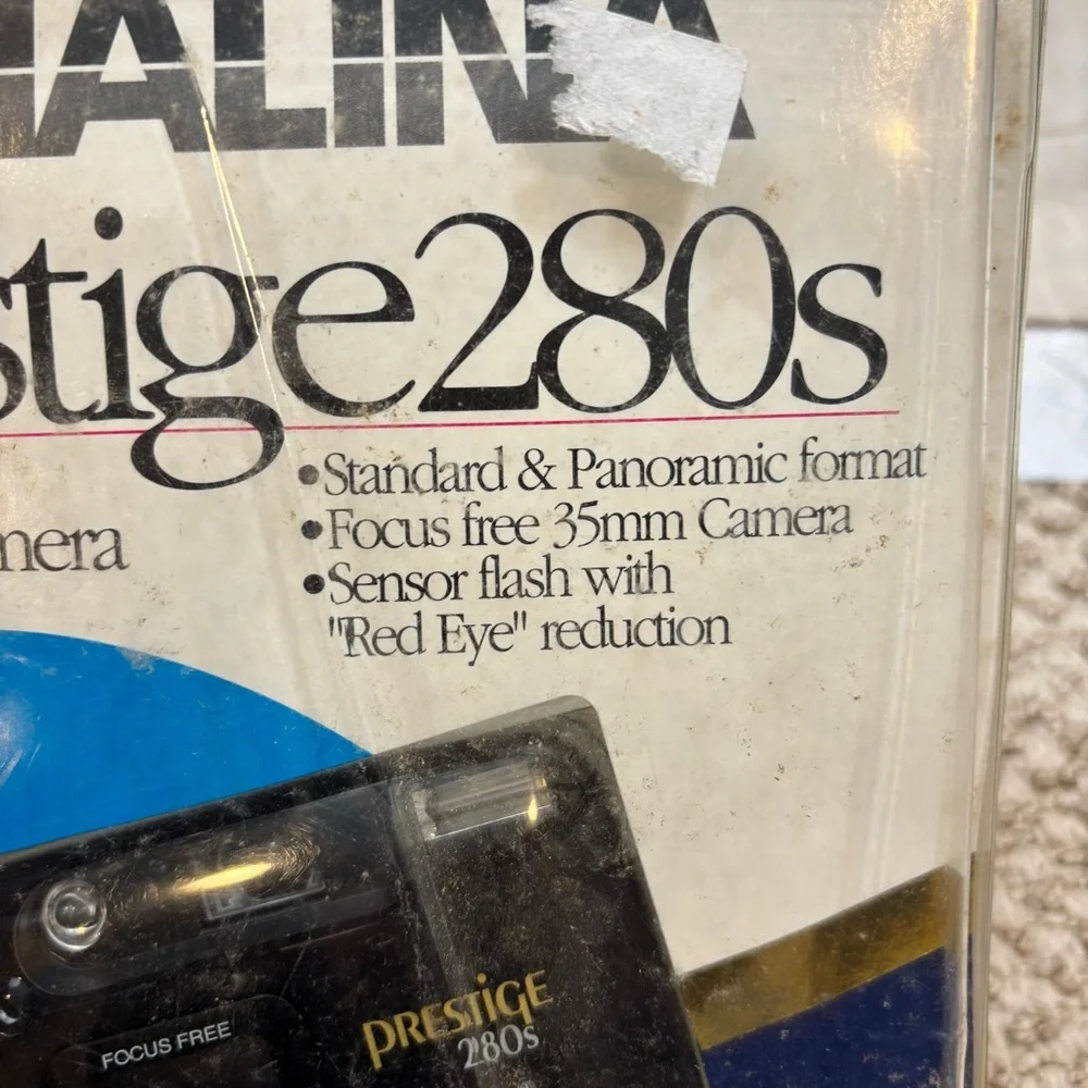 Vintage Brand New in Package Halina‎ Prestige 280’s Compact 35 mm Camera